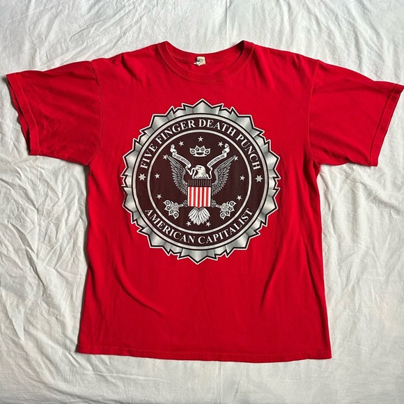 Anvil Other - Vintage Five Finger Death Punch Band Tee